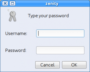 Read more about the article Zenity (online tutorials etc.)